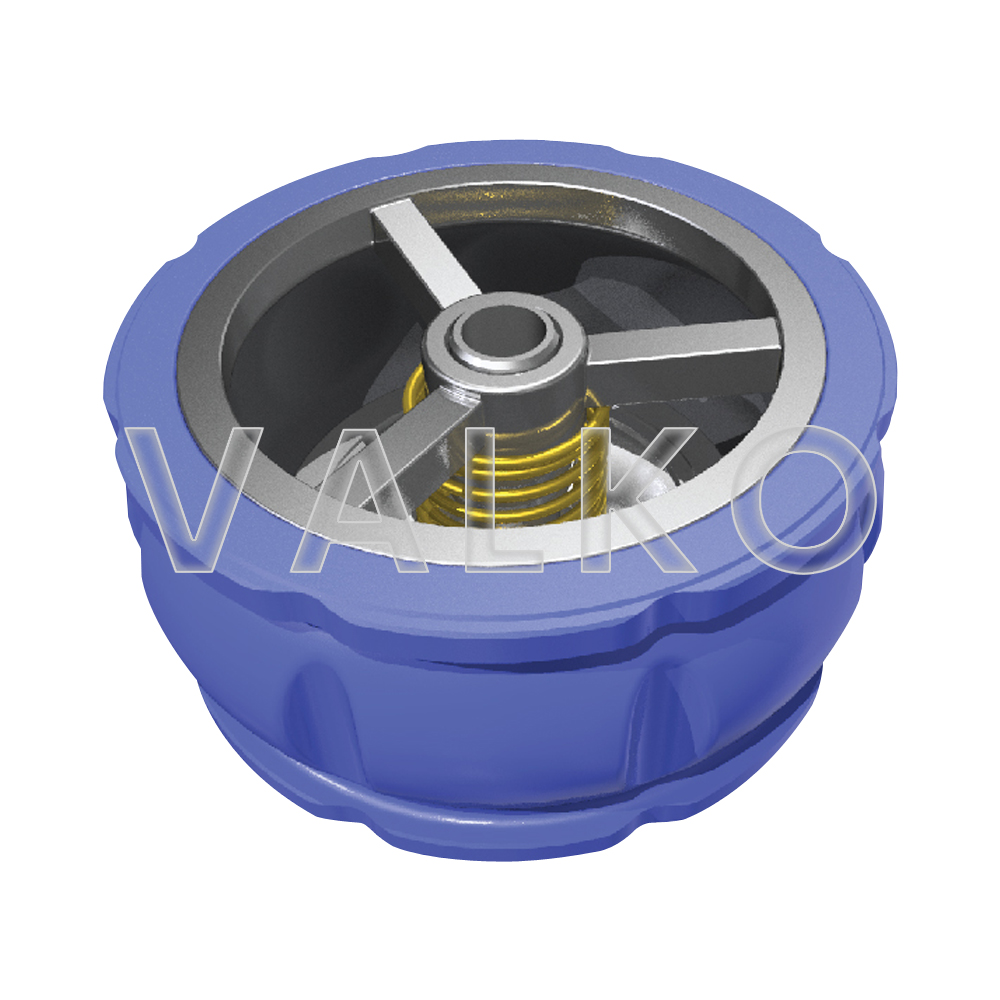 우성밸브 후렌지 끼움식 판체크밸브 닥타일10K PA32-V (VITON) 125A~250A