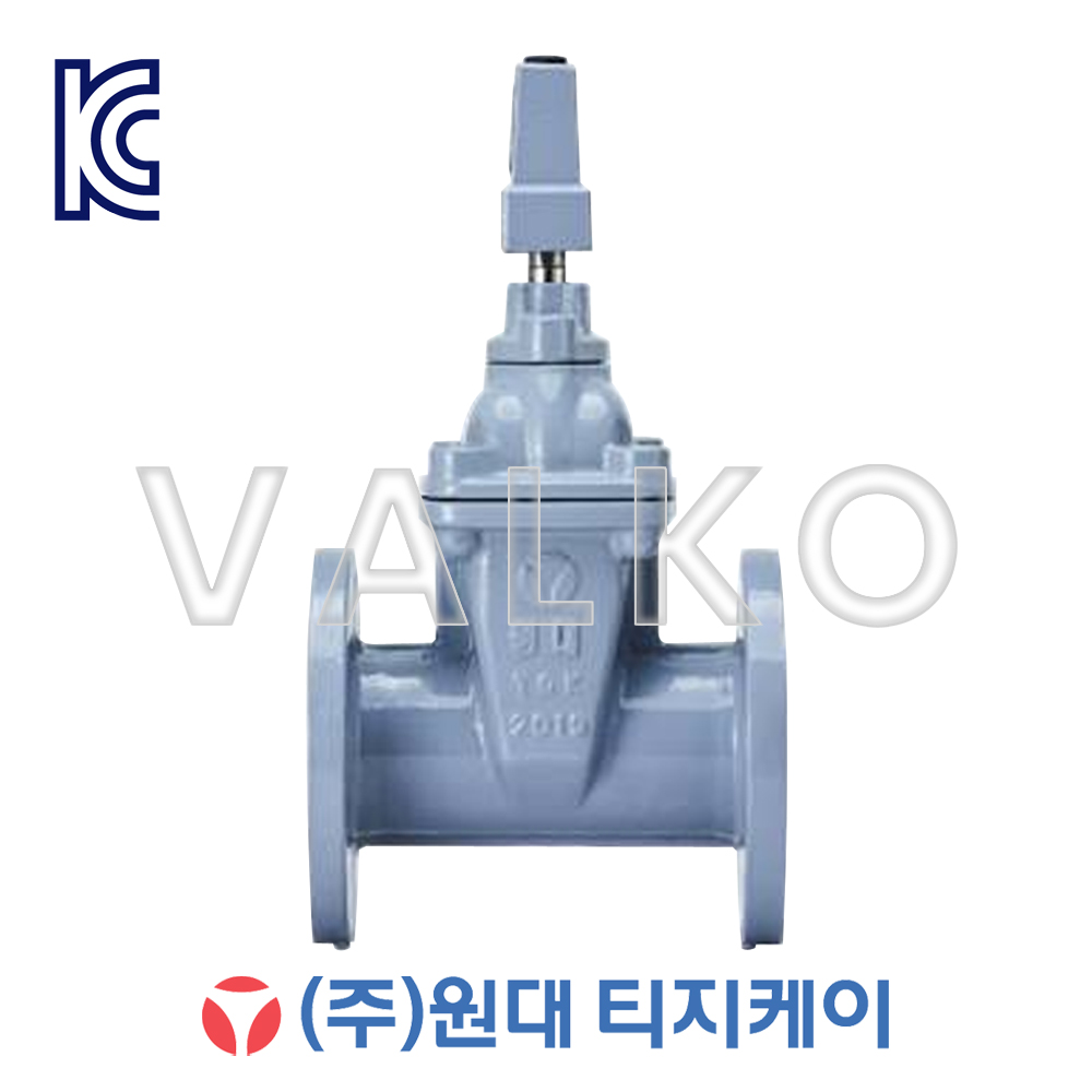원대티지케이 닥타일10K 수도용 소프트실 제수밸브 (상수도 하수도용 제수변 밸브) TGJS-1SC 50A~300A