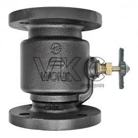 1000001139 원일 KS 주철 리프트체크밸브 10K 40A~200A (원일산업 물용 스모렌스키 해머리스 스프링 체크밸브 WHL-10)