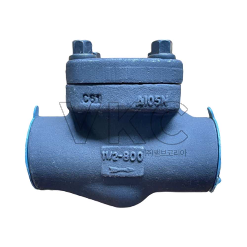 1000001533 JMV 국산 단조 나사식 스윙체크밸브 A105 800LB 10A~50A (제이엠밸브 800# 800파운드 스크류타입 단조스윙체크)