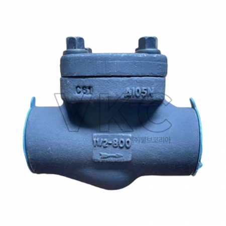1000001533 JMV 국산 단조 나사식 스윙체크밸브 A105 800LB 10A~50A (제이엠밸브 800# 800파운드 스크류타입 단조스윙체크)