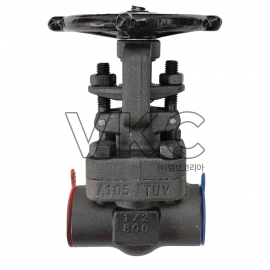 1000001567 (국산) DEV 동은밸브 ASTM A105 단조게이트(SW-NPT) 800# 10A~50A 한쪽 용접식, 한쪽 나사식 (800LB 구 DKM 동강금속 소켓 스크류타입 단조 게이트밸브)