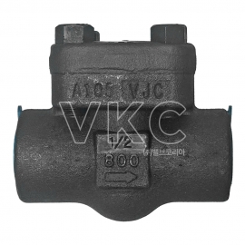 1000001580 (국산) DEV 동은밸브 ASTM A105 단조리프트체크(S) 800# 10A~50A NPT 나사식 (800LB 구 DKM 동강금속 스크류타입 단조 리프트체크밸브)