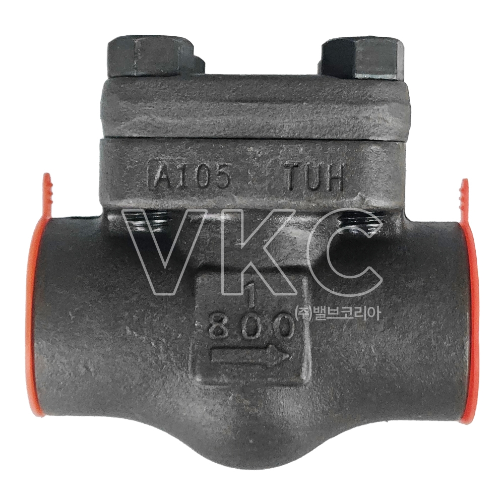 1000001586 (국산) DEV 동은밸브 ASTM A105 단조스윙체크(SW) 800# 10A~50A 용접식 (800LB 구 DKM 동강금속 소켓웰딩타입 단조 스윙체크밸브) 600# 별도 문의