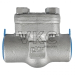 1000001614 (국산) DEV 동은밸브 ASTM F304 스텐 단조스윙체크(S) 800# 10A~50A NPT 나사식 (800LB 구 DKM 동강금속 스크류타입 스텐단조 스윙체크밸브) 600# 별도 문의