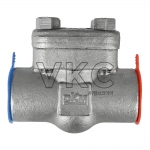 1000001644 (국산) DEV 동은밸브 ASTM F304L 스텐 단조스윙체크(SW-NPT) 800# 10A~50A 한쪽 용접식, 한쪽 나사식 주문제작 별도문의 (800LB 구 DKM 동강금속 소켓 스크류타입 단조 스윙체크밸브) 600# 별도 문의