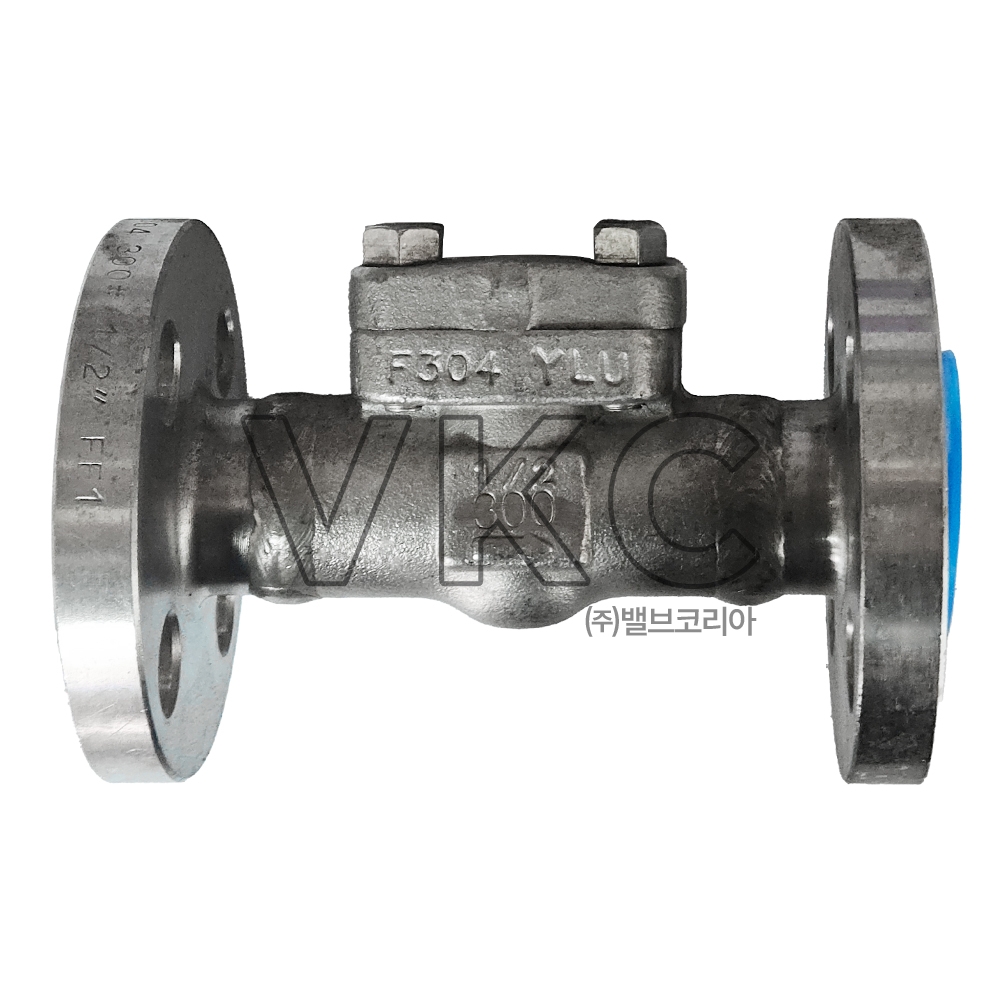 1000001674 (국산) DEV 동은밸브 ASTM F316 스텐 단조스윙체크(F) 20K(300#) 10A~50A 플랜지식 주문제작 별도문의 (300LB 구 DKM 동강금속 스텐단조 스윙체크밸브)