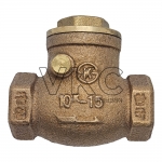 1000001802 영동금속 국산 KS 청동 나사끼움형 스윙체크밸브 10K 15A~80A (YK 청동 KS 나사식 스윙체크밸브)