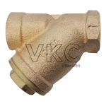 1000001807 영동금속 국산 청동 Y 스트레이너 10K 15A~50A 나사식 (YK 수도용 스트레나)