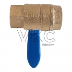 1000001809 영동금속 국산 KS 청동 보온 볼밸브 10K 15A~50A 나사식 (YK KS 보온용 청동볼밸브)