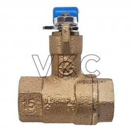 1000001809 영동금속 국산 KS 청동 보온 볼밸브 YKB-D101 10K 15A~50A 나사식 (YK KS 보온용 청동볼밸브)