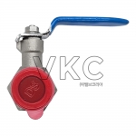 1000001811 영동금속 국산 KS 황동 SU 조인트 보온 볼밸브 (1구) 10K 15A~50A (YK 니켈 크롬 도금 풀보어 SU조인트 볼밸브)