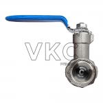 1000001811 영동금속 국산 KS 황동 SU 조인트 보온 볼밸브 (1구) 10K 15A~50A (YK 니켈 크롬 도금 풀보어 SU조인트 볼밸브)