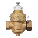 1000001814 영동금속 국산 청동 감압밸브 훅소켓형 10K 15A (YK 한쪽 훅, 한쪽 소켓타입 청동 감압변)