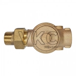 1000001816 영동금속 국산 청동 감압밸브 소켓유니언형 10K 15A (YK 한쪽 소켓, 한쪽 유니언타입 청동 감압변)