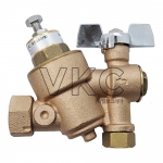 1000001817 영동금속 국산 청동 앵글볼 감압밸브 10K 15A, 20A-15A (YK 앵글볼형 감압변)