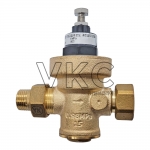 1000001819 영동금속 국산 청동 대유량 감압밸브 훅유니언형 10K 15A (YK 한쪽 훅, 한쪽 유니언타입 청동 감압변)