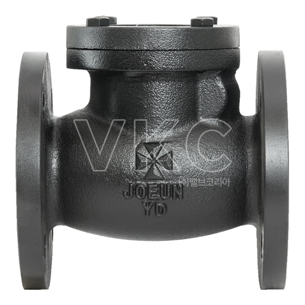 1000001874 조은원대밸브 주철 스윙체크밸브 10K 40A~600A (조은원대밸브 플랜지식 스윙체크)