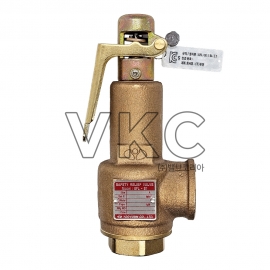 1000001883 유연 청동 저양정식 안전밸브 SFL-S1 15A~50A 나사식, 물, 오일, 밀폐형 (캡형 안전변, 펌프용 릴리프밸브 MAX 11K)