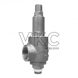 1000001956 YNV 스텐 가스용 안전밸브 GSV-5S(NL) 15A~25A 나사식, 밀폐형 (와이엔브이 전량식 가스안전밸브, 압축가스, 액화가스용 SCS13 안전변, 설정압력 범위 5MPa 이하)