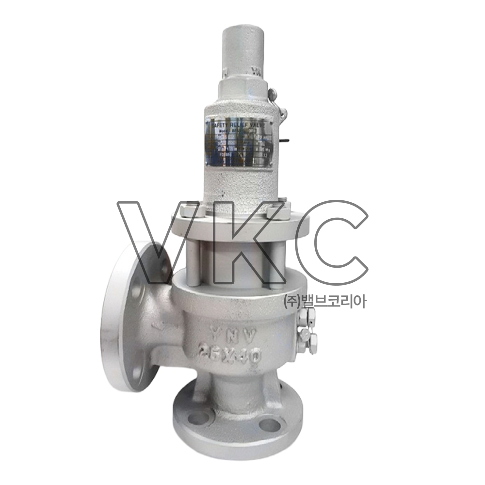 1000001969 YNV 주강 가스용 안전밸브 BGSV-2F(NL) 20K 15A~200A 플랜지식, 벨로우즈타입 (와이엔브이 압축가스, 액화가스용 SC 안전변, 설정압력 범위 0.05-2.2MPa)