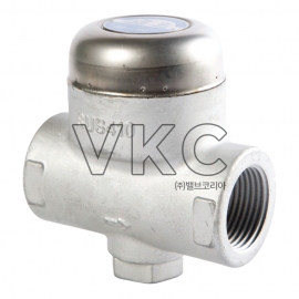 1000002025 YNV 스텐 증기용 스팀트랩 DST-4S 15A~25A 나사식, 스텐 증기용 디스크식, 스팀용 (와이엔브이 SUS 스팀용 트랩)