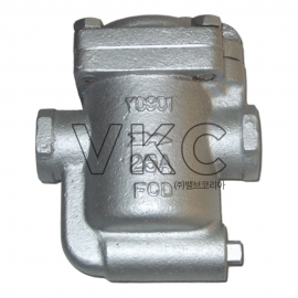 1000002035 YNV 주철 증기용 스팀트랩 BKT-1S 15A~50A 나사식, 버켓트식, 스팀용 (와이엔브이 FCD 닥타일 스팀용 트랩 버켓트랩)