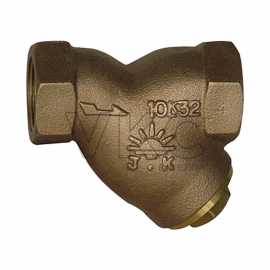 1000002107 조광 주철 스트레이너 JST-YT11 10K 15A~50A 스팀, 에어, 증기, 기체, 액체용 (조광밸브 FC200 단일망 나사식 스트레나)