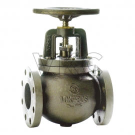 1000002136 (국산) 동진밸브 KS 주철 10K 40A~200A 플랜지형 글로브밸브 DGL-1F (GC200 주철글로브)