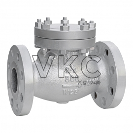 1000002171 (국산) 화성밸브 주강 플랜지식 스윙체크밸브 150# 50A~400A (HS A216 ASME 150LB 주강스윙체크 2인치~16인치)