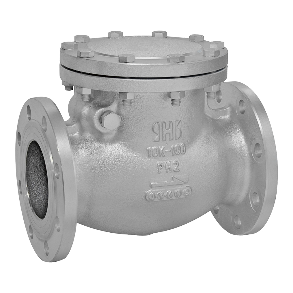 1000002172 (국산) 화성밸브 주강 플랜지식 스윙체크밸브 20K 50A~400A (HS SCPH2 주강스윙체크 2인치~16인치)