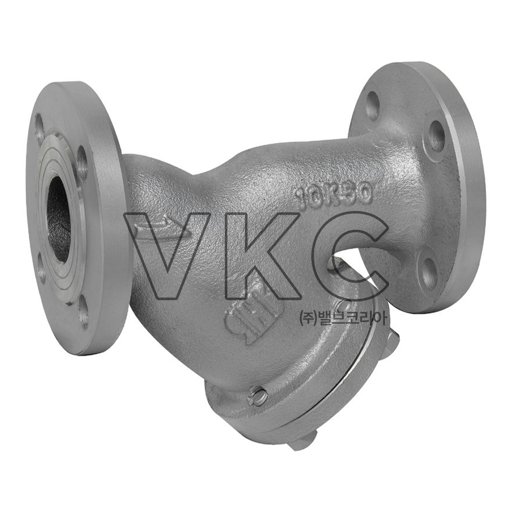 1000002195 (국산) 화성밸브 닥타일 플랜지식 스트레이너 10K 40A~150A (HS GCD400 주철스트레나 2인치~6인치)