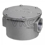 1000002196 (국산) 화성밸브 알루미늄 나사식 가스필터 10K 32A~150A (HS AL 휠타 1인치 ~ 2인치)