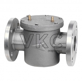 1000002197 (국산) 화성밸브 알루미늄 플랜지식 가스필터 10K 32A~150A (HS AL 휠타 2인치 ~ 6인치)