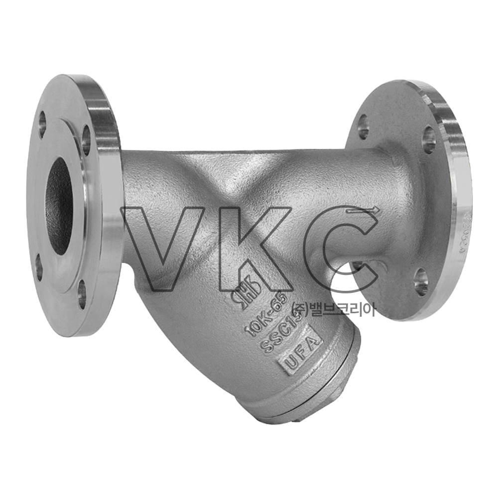 1000002207 (국산) 화성밸브 스텐 나사식 스트레이너 10K 15A~50A (HS SSC13 스텐스트레나 0.5인치~2인치)