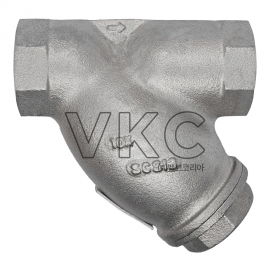 1000002207 (국산) 화성밸브 스텐 나사식 스트레이너 10K 15A~50A (HS SSC13 스텐스트레나 0.5인치~2인치)