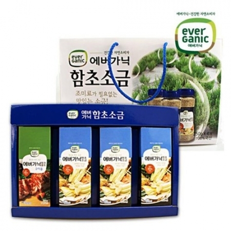 [남도드림] HC바이오텍 에버가닉 함초소금세트 6호 (250g x 4개)