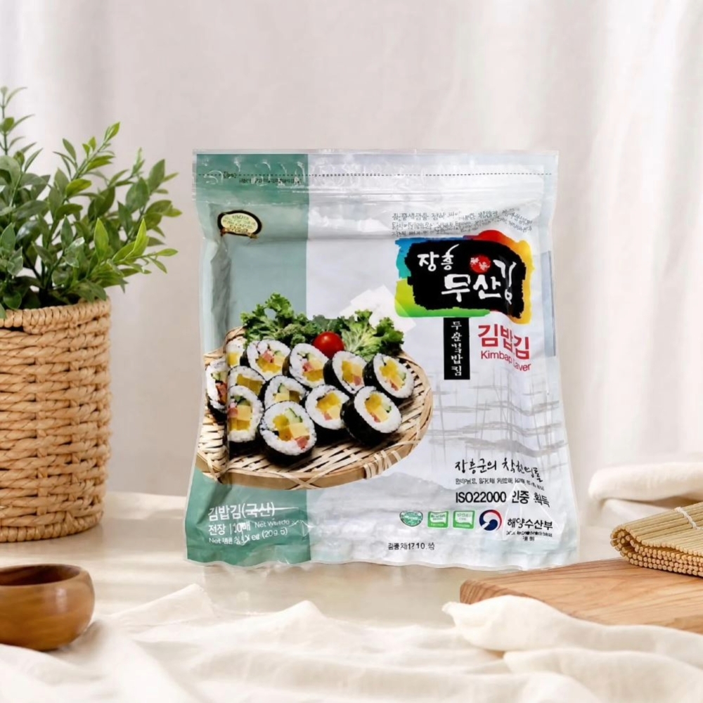 [남도드림] 장흥무산김 구운 김밥김 100매