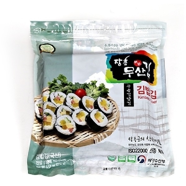 [남도드림] 장흥무산김 구운 김밥김 100매