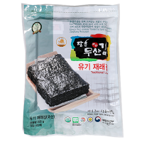장흥무산김 유기재래김 1속(100매)