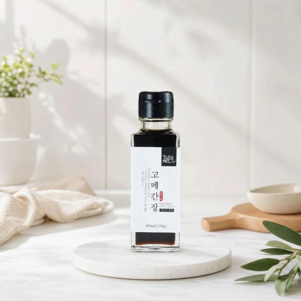 [남도드림]프롬웰김인순 프리미엄 고메간장 100ml (100% 국산재료)