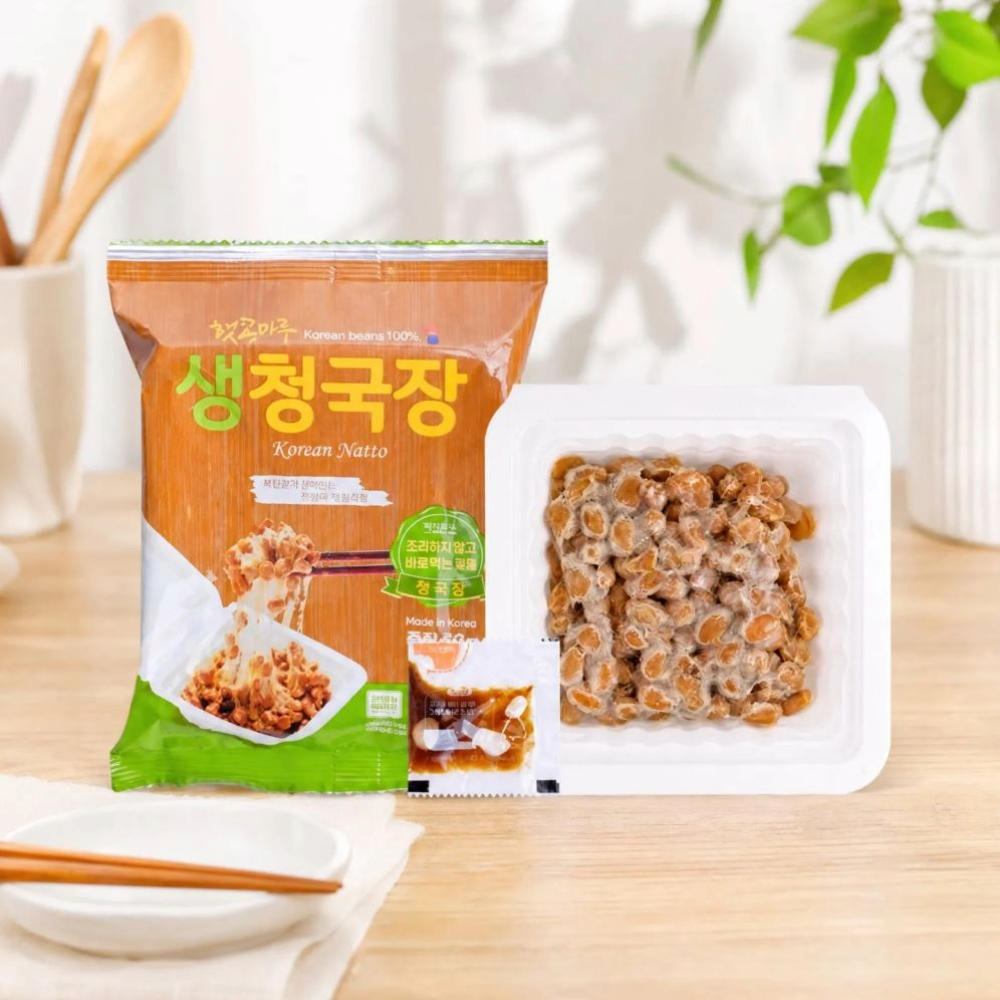 [남도드림] 대한명인 장흥식품 햇콩마루 바로먹는 생청국장