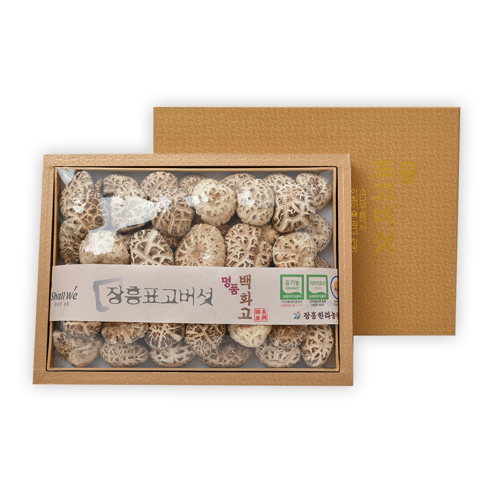 [남도드림]장흥한라농장 한라백화고 400g 선물세트