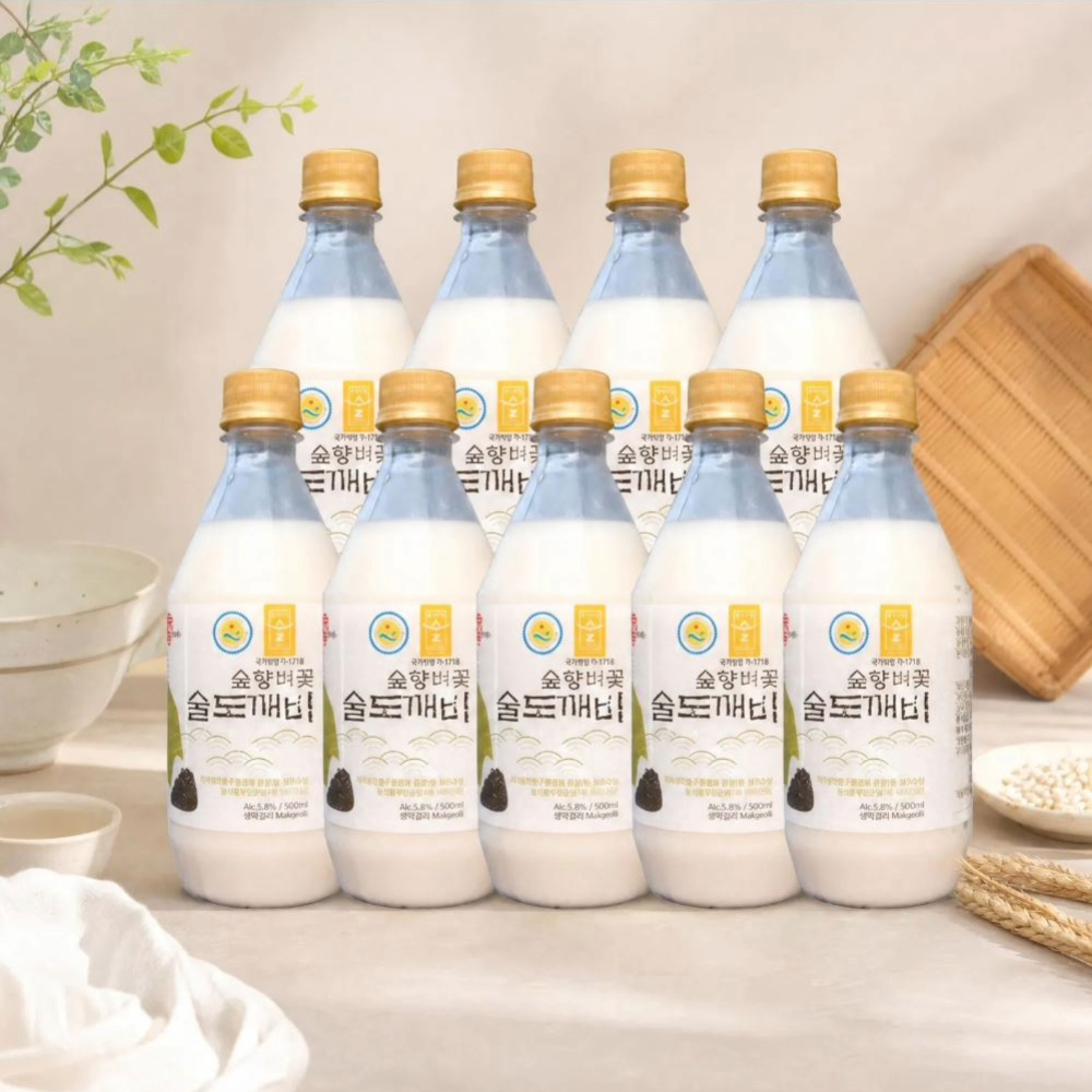 [남도드림]까치설 숲향벼꽃 술도깨비 막걸리 500ml X 9병