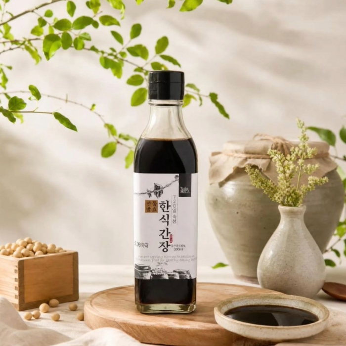 [남도드림] 프롬웰 김인순 전통 한식간장 300ml