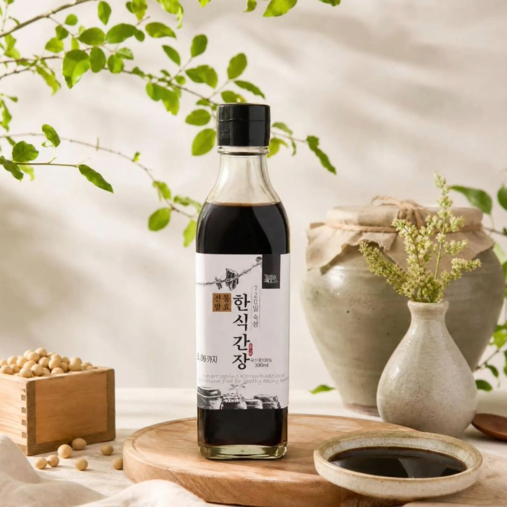 [남도드림] 프롬웰 김인순 전통 한식간장 300ml