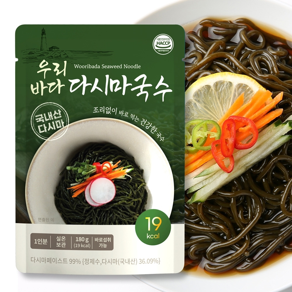 [남도드림] Only 다시마! 저칼로리 다시마국수 (비빔소스)