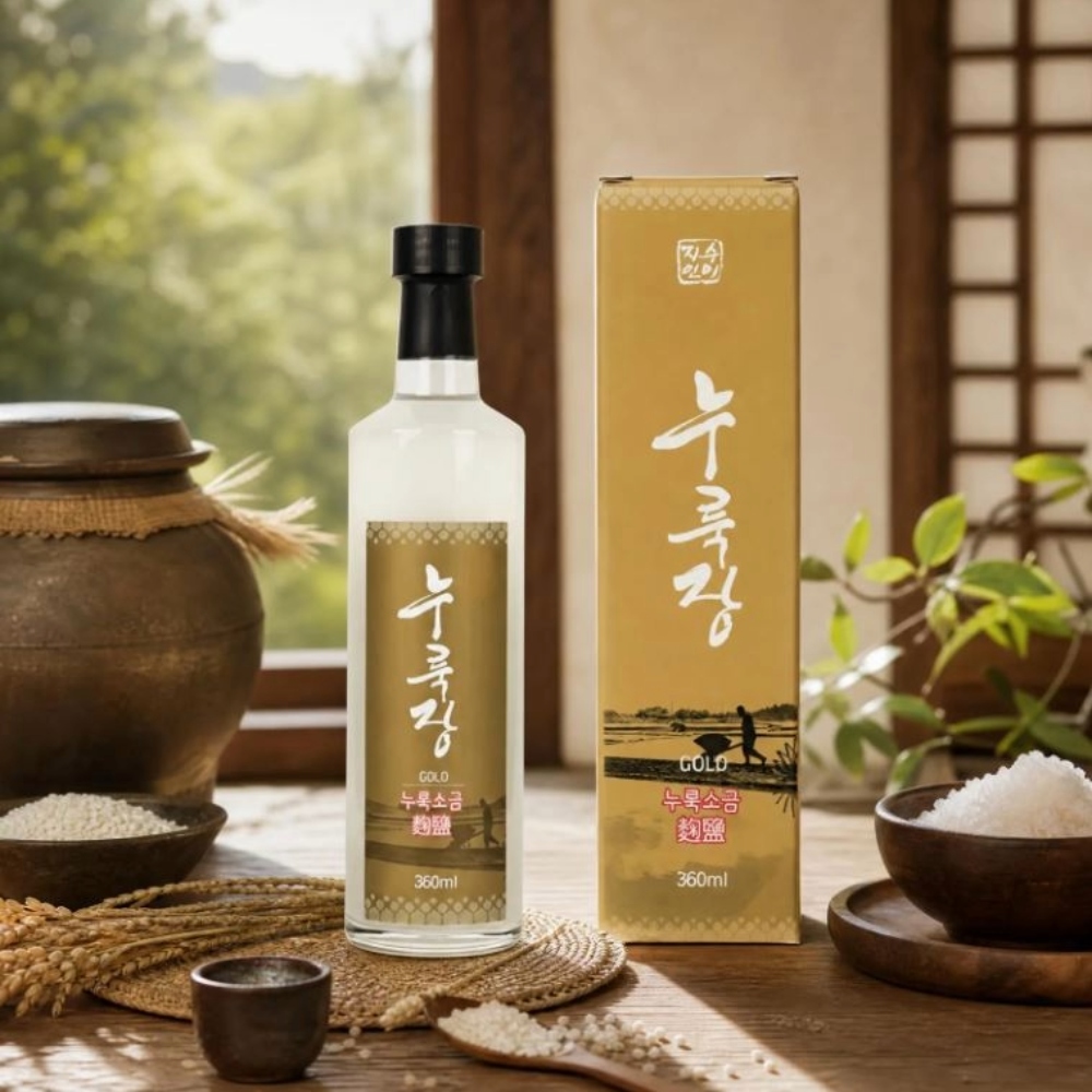 [남도드림] 누룩발효 소금 누룩장 360ml/(누룩소금 Gold)