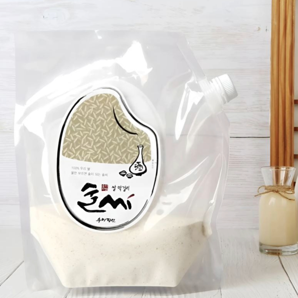 [남도드림] 물만부으면 되는 수제 막걸리키트 술씨 500g (파우치)