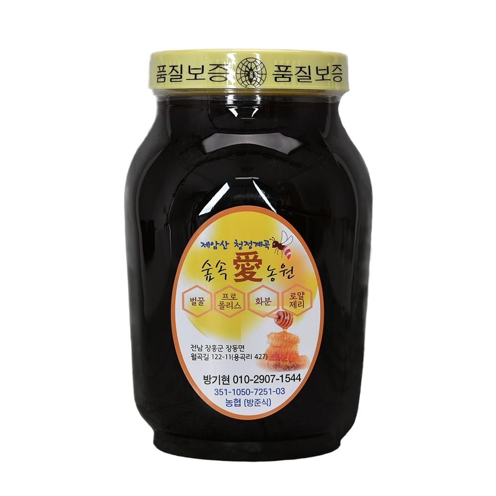 [남도드림]숲속애농원 벌꿀 2.4kg 밤꿀